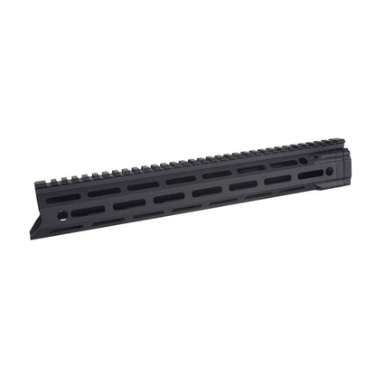 E&C MFR XS 14インチ M-Lok ハンドガード AR/M4用 (EC-MP1012-5) - ブラック-AIRSOFT GOGO エアガン・サバゲー用品通販