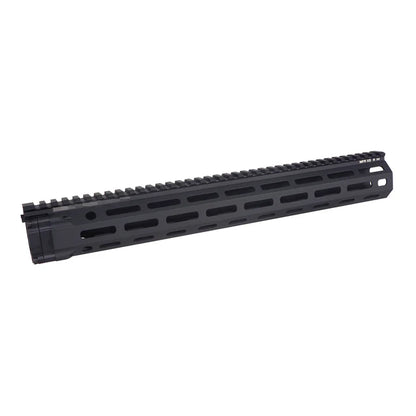 E&C MFR XS 15インチ M-Lok ハンドガード AR/M4用 (EC-MP1012-6) - ブラック-AIRSOFT GOGO エアガン・サバゲー用品通販