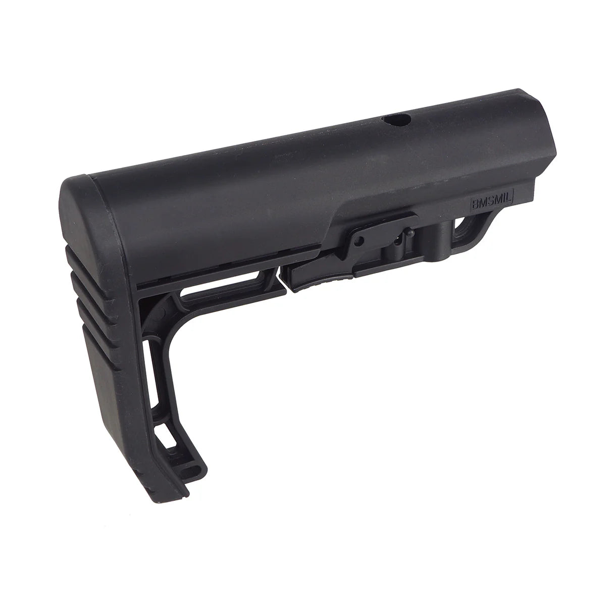 E&C ミニマリスト リトラクタブルストック AR/M4 エアソフトガン用 (EC-MP187) - ブラック-AIRSOFT GOGO エアガン・サバゲー用品通販