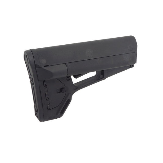 E&C Mスタイル リトラクタブルストック M4 エアソフトガン用 (EC-MP169) - ブラック-AIRSOFT GOGO エアガン・サバゲー用品通販