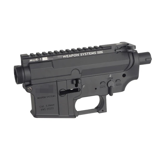 E&C MUR スタイル メタルレシーバー (EC-MP129)-CNC V ロゴ-AIRSOFT GOGO エアガン・サバゲー用品通販