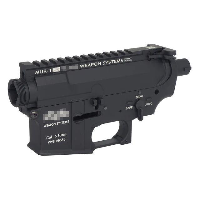 E&C MUR スタイル メタルレシーバー (EC-MP129)-レーザーロゴ-AIRSOFT GOGO エアガン・サバゲー用品通販
