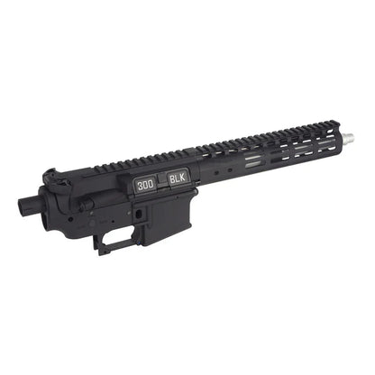 E&C N4 メタルレシーバーとレールセット AR / M4 AEG エアソフトガン用 (MP901C) - ブラック-AIRSOFT GOGO エアガン・サバゲー用品通販