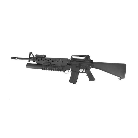 E&C QD ギアボックス M16A3 AEG (M203 ランチャー付き) (EC-AEG-EC702QD)-AIRSOFT GOGO エアガン・サバゲー用品通販