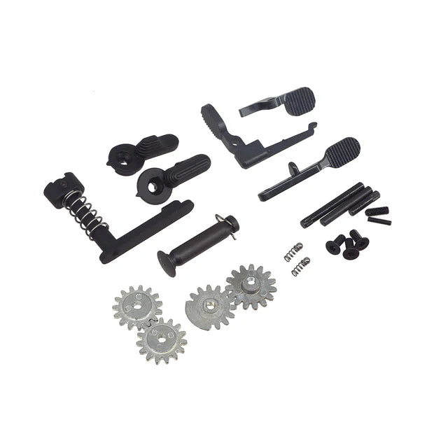 E&C SR16-E3スタイル メタルレシーバー AR/M4 AEG用 (MP323C) - ブラック-AIRSOFT GOGO エアガン・サバゲー用品通販