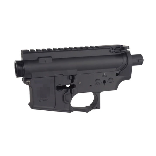 E&C SR16-E3スタイル メタルレシーバー AR/M4 AEG用 (MP323C) - ブラック-AIRSOFT GOGO エアガン・サバゲー用品通販
