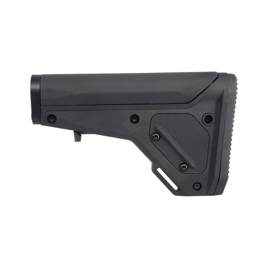 E&C UBR Gen.2 スタイル AR / M4 AEG 用 伸縮式ストック (EC-MP224) - ブラック-AIRSOFT GOGO エアガン・サバゲー用品通販