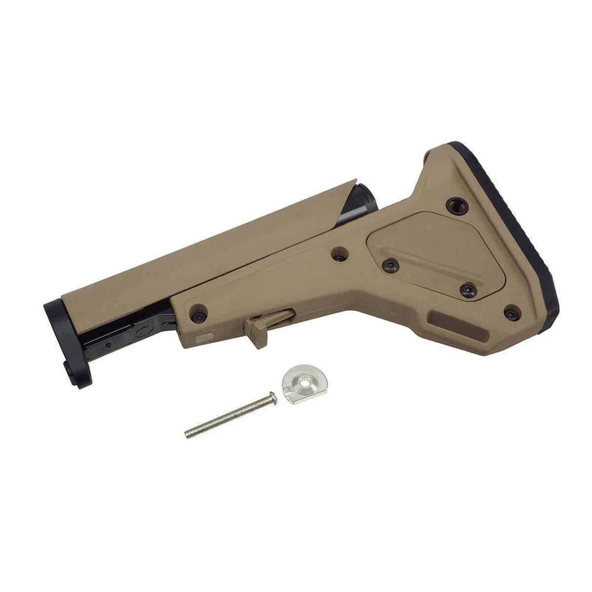 E&C UBR Gen.2 スタイル AR / M4 AEG 用 伸縮式ストック (EC-MP224) - DE-AIRSOFT GOGO エアガン・サバゲー用品通販