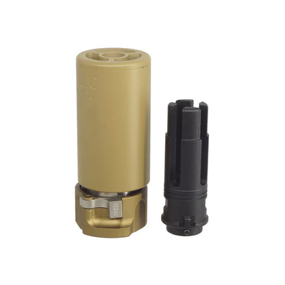 E&C Warden ブラストディフューザー 14mm用 (EC-MP260) - ダークアース-AIRSOFT GOGO エアガン・サバゲー用品通販