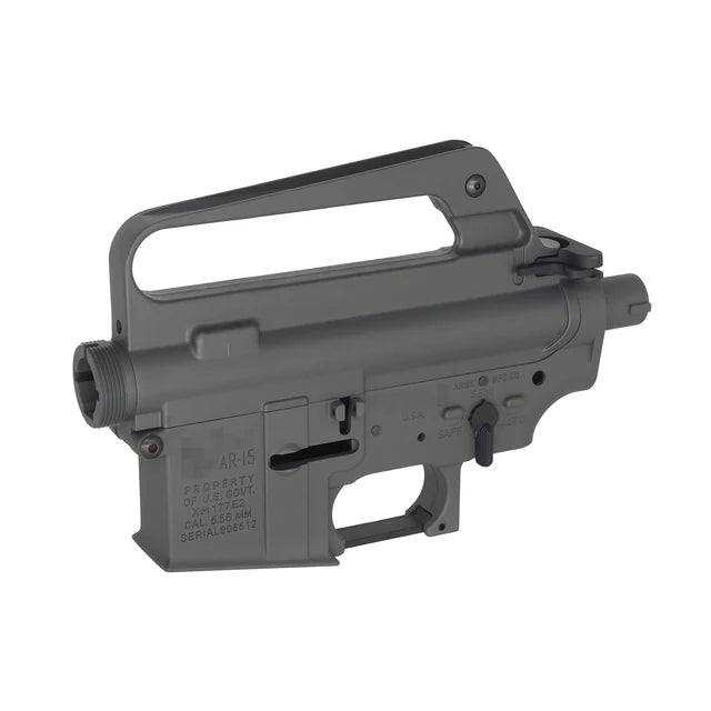 E&C XM177E2 629 スタイル メタル レシーバー AR / M4 AEG 用 (MP313C-GY)-グレー-AIRSOFT GOGO エアガン・サバゲー用品通販