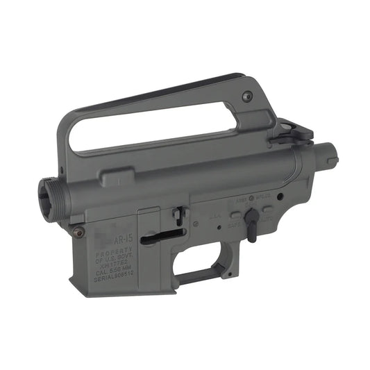 E&C XM177E2 629 スタイル メタル レシーバー AR / M4 AEG 用 (MP313C-GY)-グレー-AIRSOFT GOGO エアガン・サバゲー用品通販