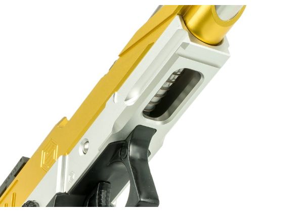 EDGE Hi Capa 5.1 カスタム 'STRAT' 3.9インチフレーム - アルミニウム / アルミ、グレー-AIRSOFT GOGO エアガン・サバゲー用品通販