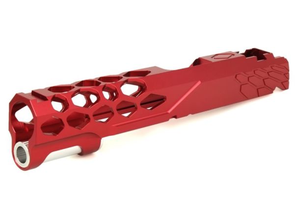 EDGE HI-CAPAGBBスライド（カスタム密封(みっぷう)ド） - 赤-AIRSOFT GOGO エアガン・サバゲー用品通販