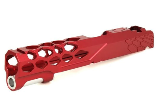 EDGE HI-CAPAGBBスライド（カスタム密封(みっぷう)ド） - 赤-AIRSOFT GOGO エアガン・サバゲー用品通販