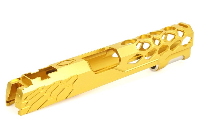EDGE HI-CAPAGBBスライド（カスタム密封(みっぷう)ド） - 金(きん)-AIRSOFT GOGO エアガン・サバゲー用品通販