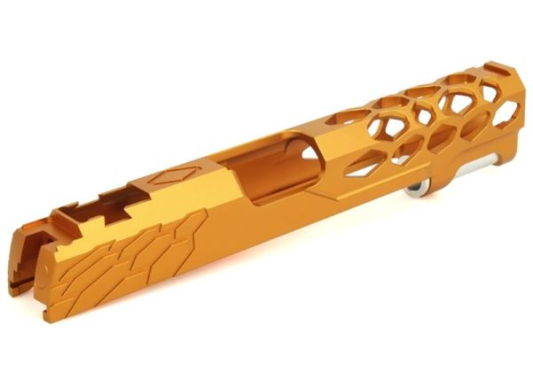 EDGE HI-CAPAGBBスライド（カスタム密封(みっぷう)ド） - オレンジ-AIRSOFT GOGO エアガン・サバゲー用品通販