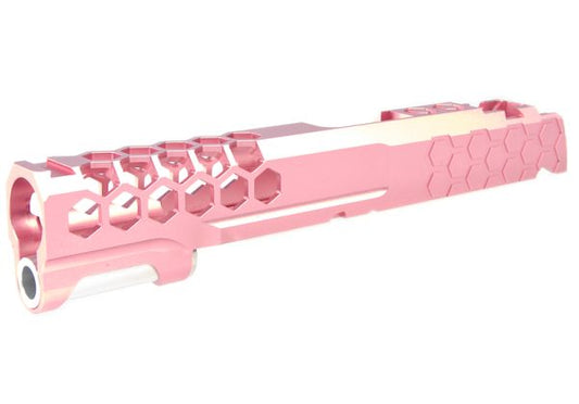 EDGE HI-CAPAGBBスライド（カスタム「ハイブ」） - ピンク-AIRSOFT GOGO エアガン・サバゲー用品通販