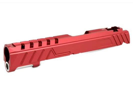 EDGE Tokyo Marui HI-CAPA 5.1 GBBスライド（アルミニウム / アルミ、カスタム「DIVA」） - 赤-AIRSOFT GOGO エアガン・サバゲー用品通販