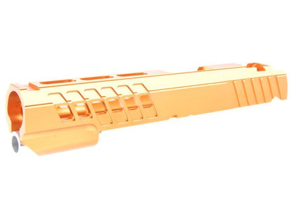 EDGEカスタム「ANA」標準GBBスライド Tokyo Marui HI-CAPA/1911 GBBピストル用 - オレンジ-AIRSOFT GOGO エアガン・サバゲー用品通販