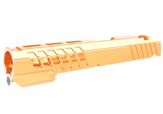 EDGEカスタム「ANA」標準GBBスライド Tokyo Marui HI-CAPA/1911 GBBピストル用 - オレンジ-AIRSOFT GOGO エアガン・サバゲー用品通販