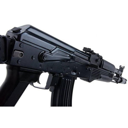 E&L AK-104 エアソフト AEG ライフル - ブラック (EL-A103S)-AIRSOFT GOGO エアガン・サバゲー用品通販