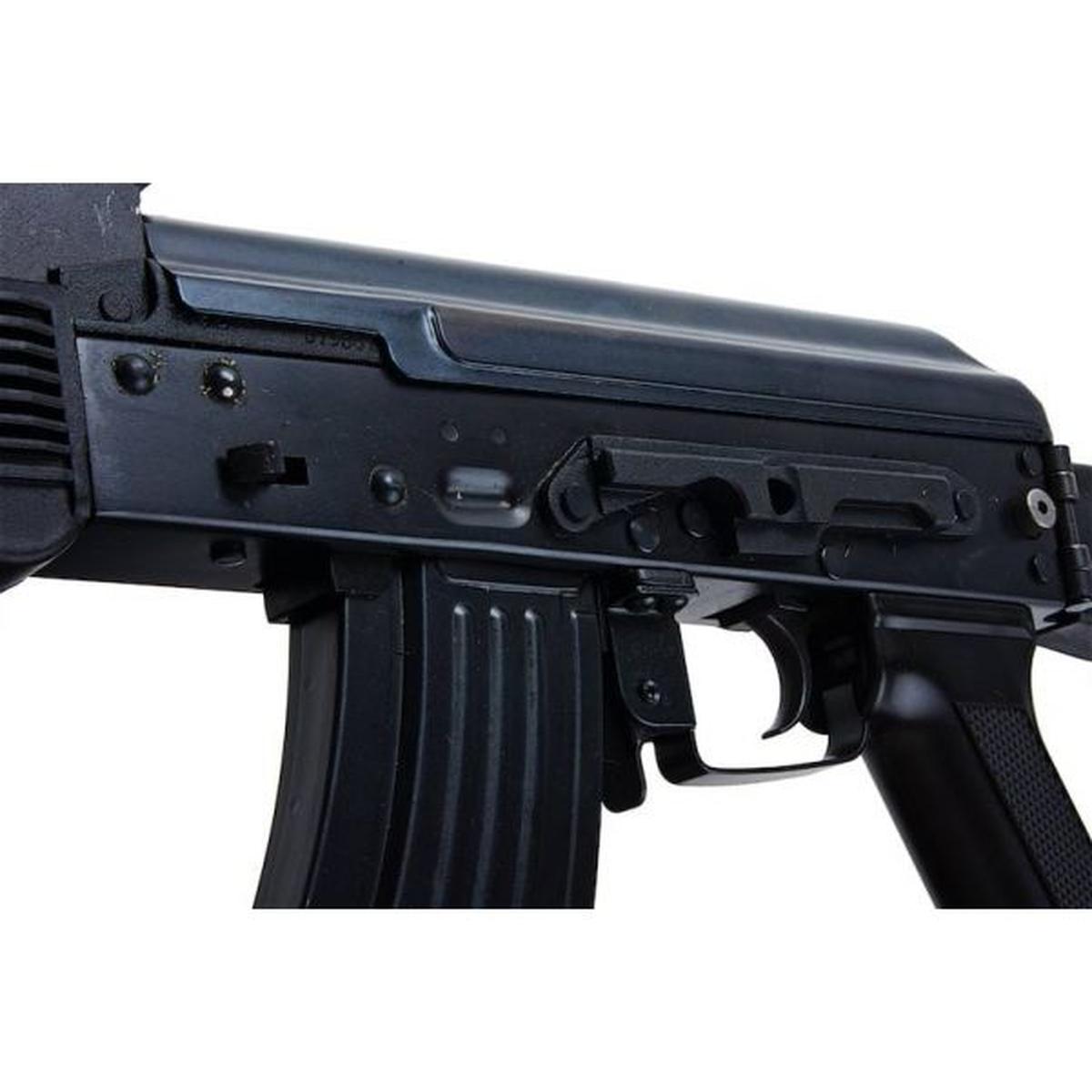 E&L AK-104 エアソフト AEG ライフル - ブラック (EL-A103S)-AIRSOFT GOGO エアガン・サバゲー用品通販