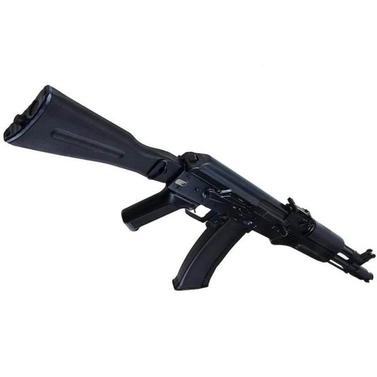 E&L AK-105 エアソフト AEG ライフル - ブラック (EL-A108S)-AIRSOFT GOGO エアガン・サバゲー用品通販