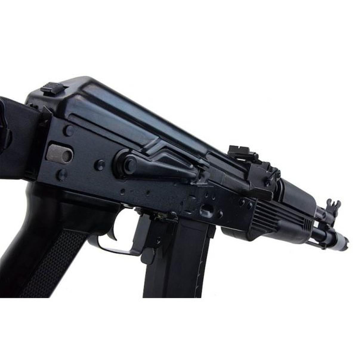 E&L AK-105 エアソフト AEG ライフル - ブラック (EL-A108S)-AIRSOFT GOGO エアガン・サバゲー用品通販