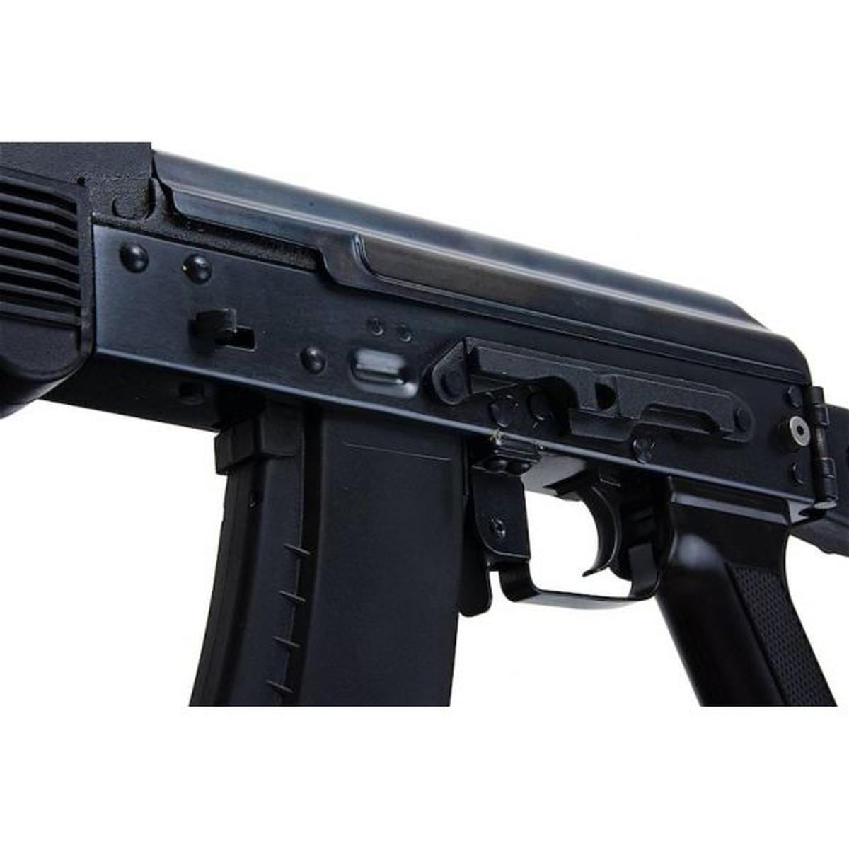 E&L AK-105 エアソフト AEG ライフル - ブラック (EL-A108S)-AIRSOFT GOGO エアガン・サバゲー用品通販
