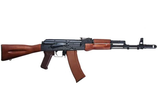 E&L AK-74N エアソフト電動ライフル（リアルウッド製） - ブラック（EL-A102S）-AIRSOFT GOGO エアガン・サバゲー用品通販