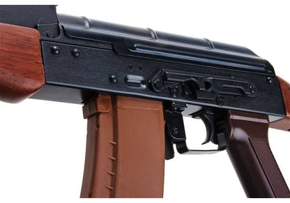 E&L AK-74N エアソフト電動ライフル（リアルウッド製） - ブラック（EL-A102S）-AIRSOFT GOGO エアガン・サバゲー用品通販