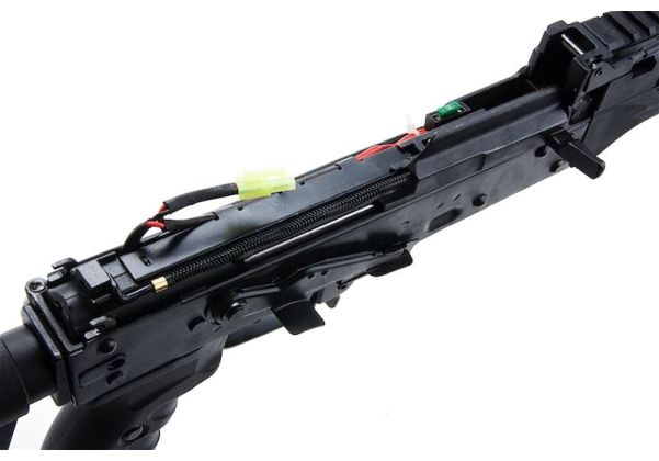 E&L AK12 RAF エアソフト AEG ライフル - ブラック (EL-A116S)-AIRSOFT GOGO エアガン・サバゲー用品通販