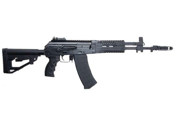 E&L AK12 RAF エアソフト AEG ライフル - ブラック (EL-A116S)-AIRSOFT GOGO エアガン・サバゲー用品通販