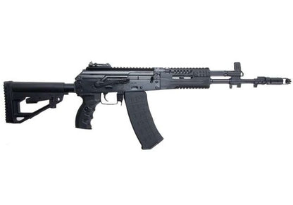 E&L AK12 RAF エアソフト AEG ライフル - ブラック (EL-A116S)-AIRSOFT GOGO エアガン・サバゲー用品通販