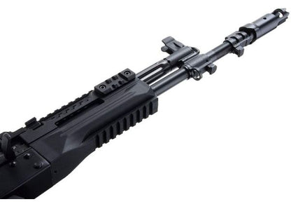 E&L AK12 RAF エアソフト AEG ライフル - ブラック (EL-A116S)-AIRSOFT GOGO エアガン・サバゲー用品通販