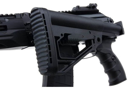 E&L AK12 RAF エアソフト AEG ライフル - ブラック (EL-A116S)-AIRSOFT GOGO エアガン・サバゲー用品通販