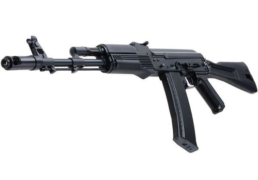 E&L AK74MN エアソフト電動ライフル - ブラック (EL-A106S)-AIRSOFT GOGO エアガン・サバゲー用品通販
