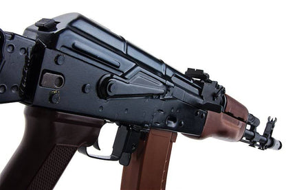 E&L AKS-74N エアソフト電動ライフル（リアルウッド製） - ブラック（EL-A105S）-AIRSOFT GOGO エアガン・サバゲー用品通販