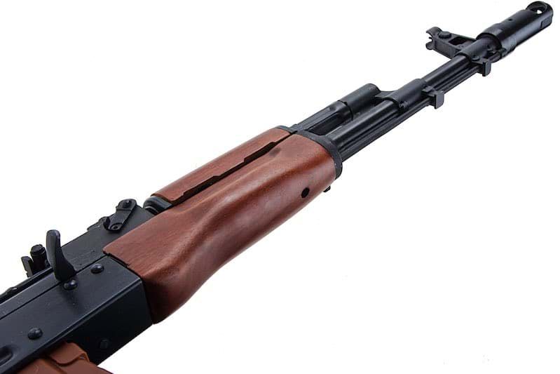 E&L AKS-74N エアソフト電動ライフル（リアルウッド製） - ブラック（EL-A105S）-AIRSOFT GOGO エアガン・サバゲー用品通販
