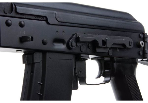 E&L AKS74MN エアソフト電動ライフル - ブラック (EL-A107S)-AIRSOFT GOGO エアガン・サバゲー用品通販