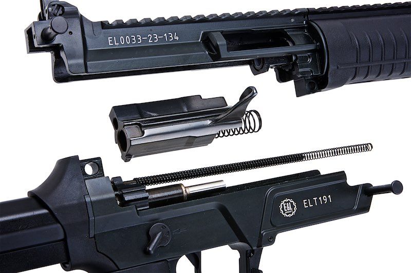 E&L ELT191 DPS HPA / CO2 GBB エアソフト ライフル (QBZ-191 / T191) - ブラック-AIRSOFT GOGO エアガン・サバゲー用品通販