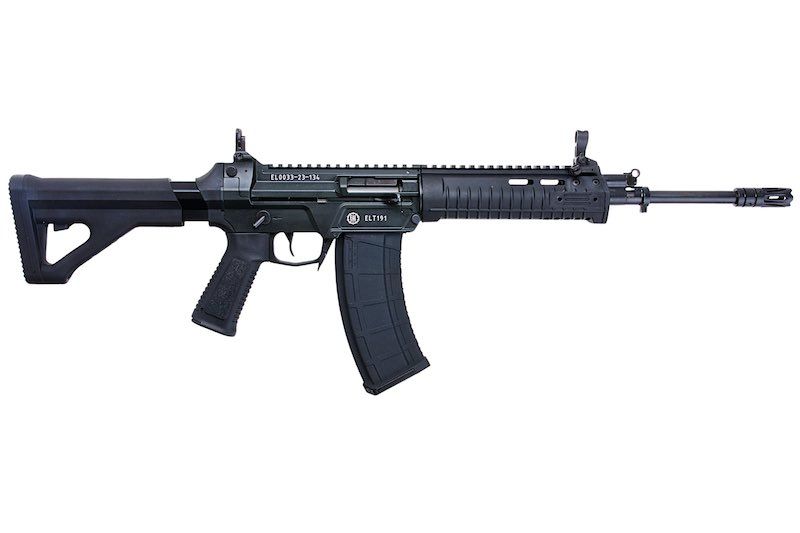 E&L ELT191 DPS HPA / CO2 GBB エアソフト ライフル (QBZ-191 / T191) - ブラック-AIRSOFT GOGO エアガン・サバゲー用品通販