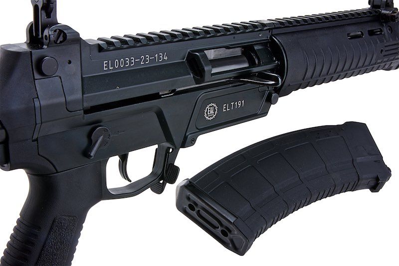 E&L ELT191 DPS HPA / CO2 GBB エアソフト ライフル (QBZ-191 / T191) - ブラック-AIRSOFT GOGO エアガン・サバゲー用品通販
