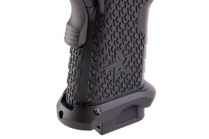 EMG 6mm Pro Shop Staccato C2 2011 コンペンセイター付きガス式エアソフトピストル - BK (R612-4) (Army X T8 アップグレード版)-AIRSOFT GOGO エアガン・サバゲー用品通販