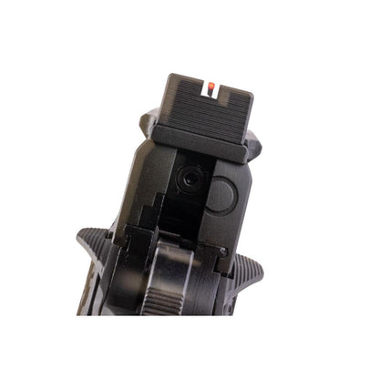EMG 6MM プロショップ スタッカート P 2011 コンペンセイター付きガスエアソフトピストル - BK (R611-2) (ARMY X T8 アップグレード)-AIRSOFT GOGO エアガン・サバゲー用品通販