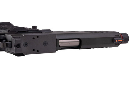 EMG 6mm プロショップ スタッカート XC GBB エアソフト ピストル、ハンドメイド スティップリング グリップ付き - BK (Army Armament 製)-AIRSOFT GOGO エアガン・サバゲー用品通販