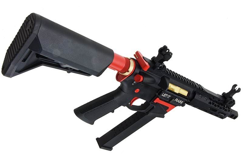 EMG ブラックレインオーディナンス エアソフト M4 9mm GBB ライフル（ショートバージョン、ブラック/赤）-AIRSOFT GOGO エアガン・サバゲー用品通販