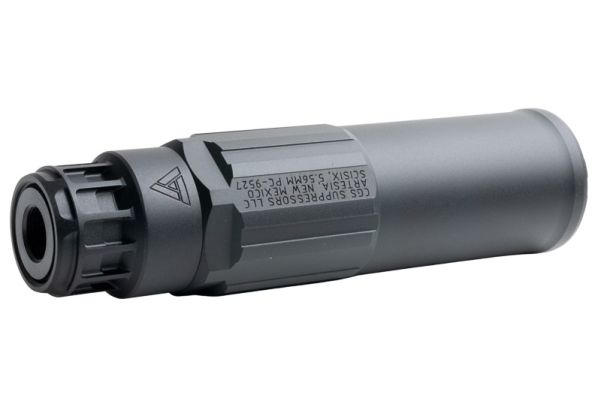 EMG CGS Group SCI-SIX エアソフトサイレンサー（アジアバージョン） - ブラック（Dytac製）-AIRSOFT GOGO エアガン・サバゲー用品通販