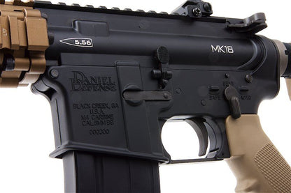 EMG Coltライセンス取得済み Daniel Defense 9インチ MK18 GBBR エアソフト M4 - BK/DE (King Arms製)-AIRSOFT GOGO エアガン・サバゲー用品通販