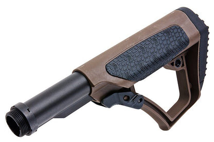 EMG Daniel Defense 折りたたみ式ストック AEG (CYMA製) - ブラウン-AIRSOFT GOGO エアガン・サバゲー用品通販